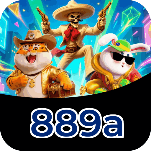 Interface do aplicativo 889a mostrando jogos disponíveis no iOS e Android